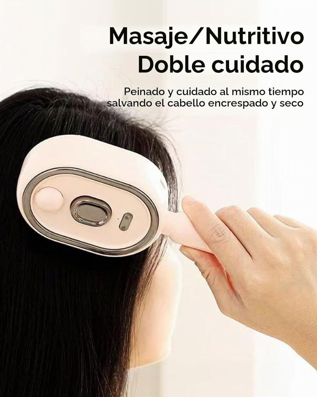 Peine eléctrico a vapor