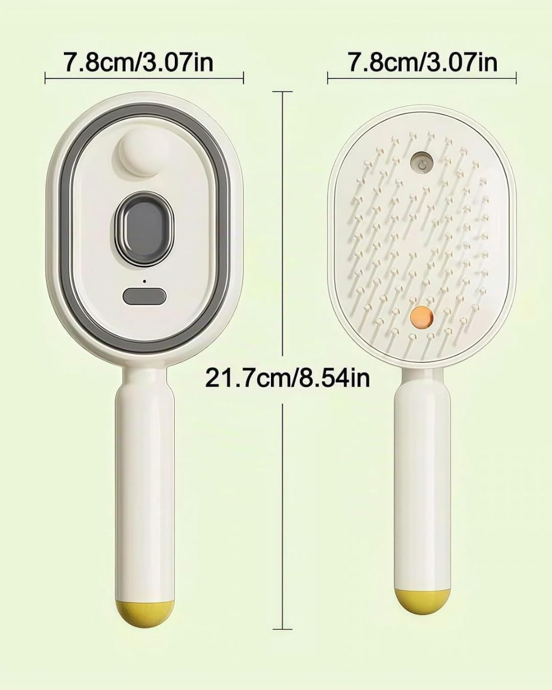 Peine eléctrico a vapor