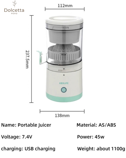 Exprimidor de naranjas eléctrico
