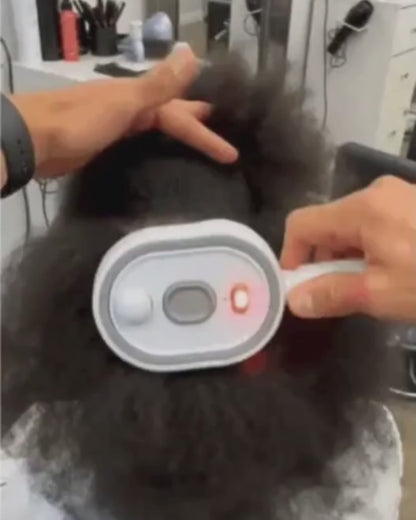 Peine eléctrico a vapor